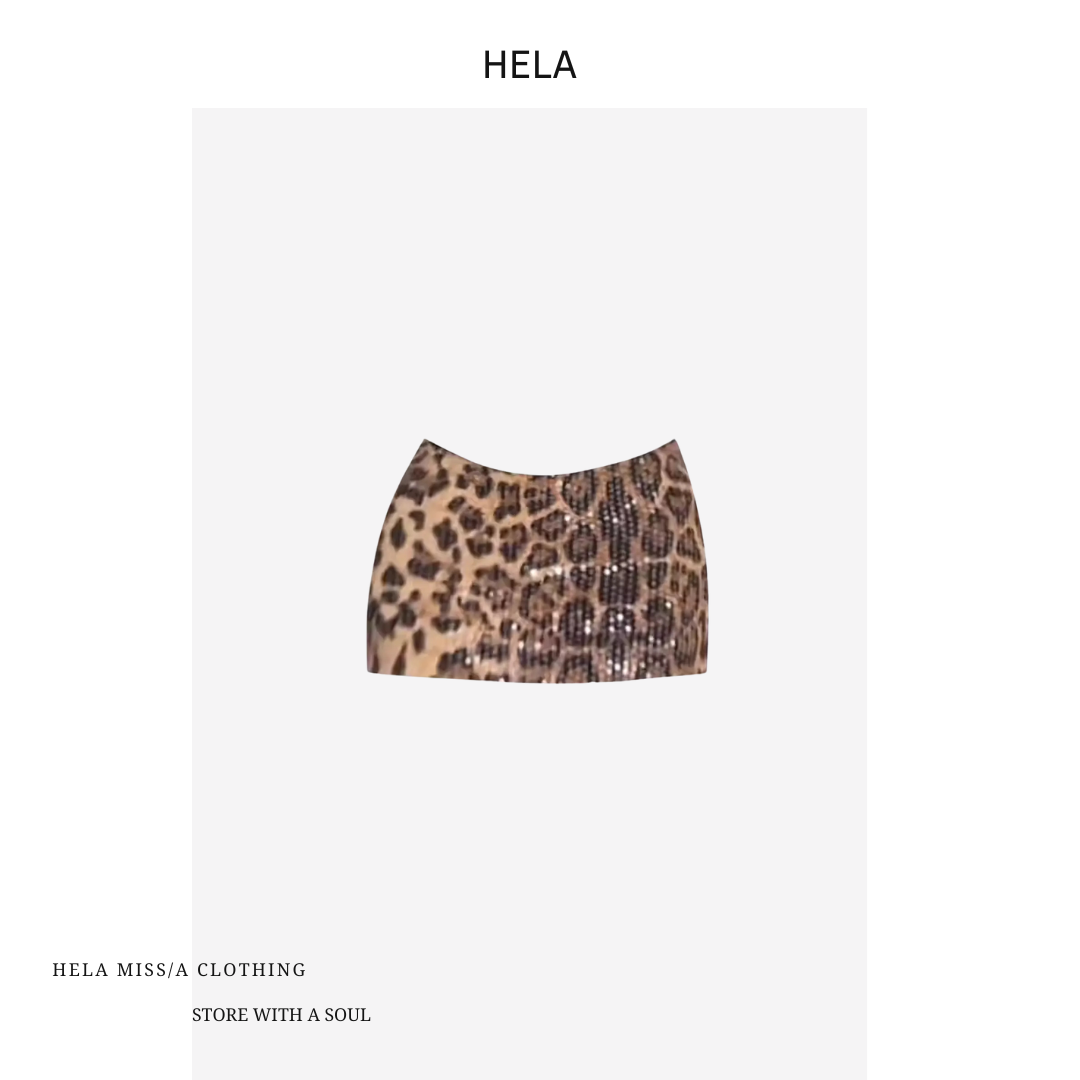 ÁO BODY TAY LỠ KẾT HỢP CÙNG VÁY NGẮN HOẠ TIẾT DA BÁO